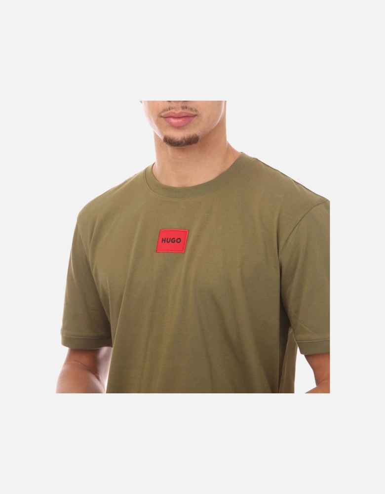 Red Logo Label T-Shirt