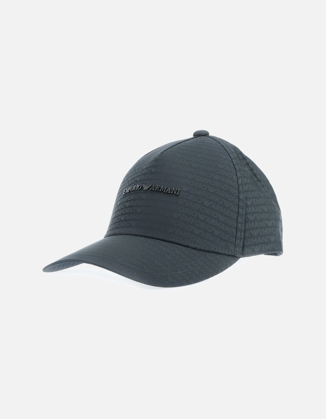 Nylon Allover Jacquard Logo Baseball Cap