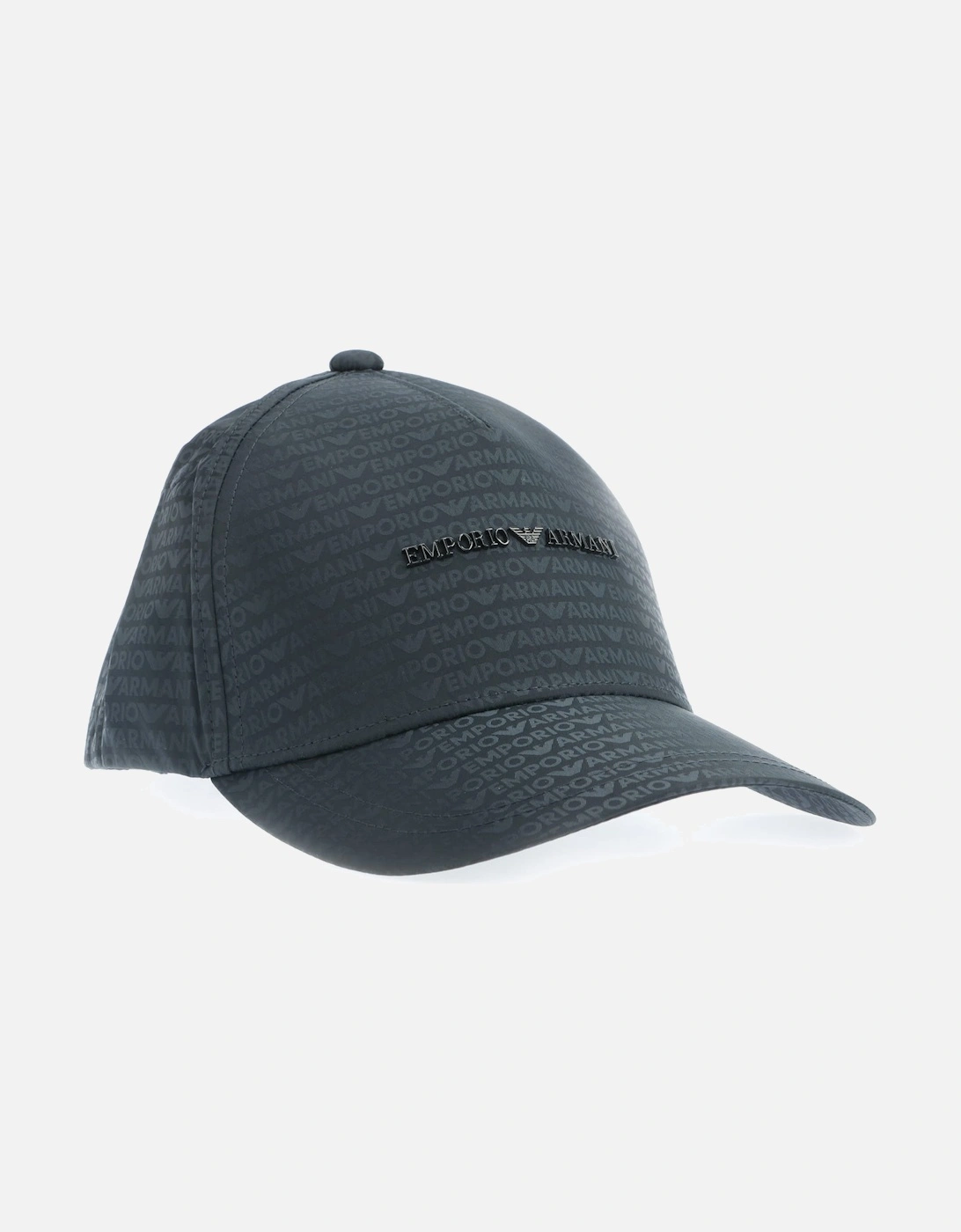 Nylon Allover Jacquard Logo Baseball Cap, 5 of 4