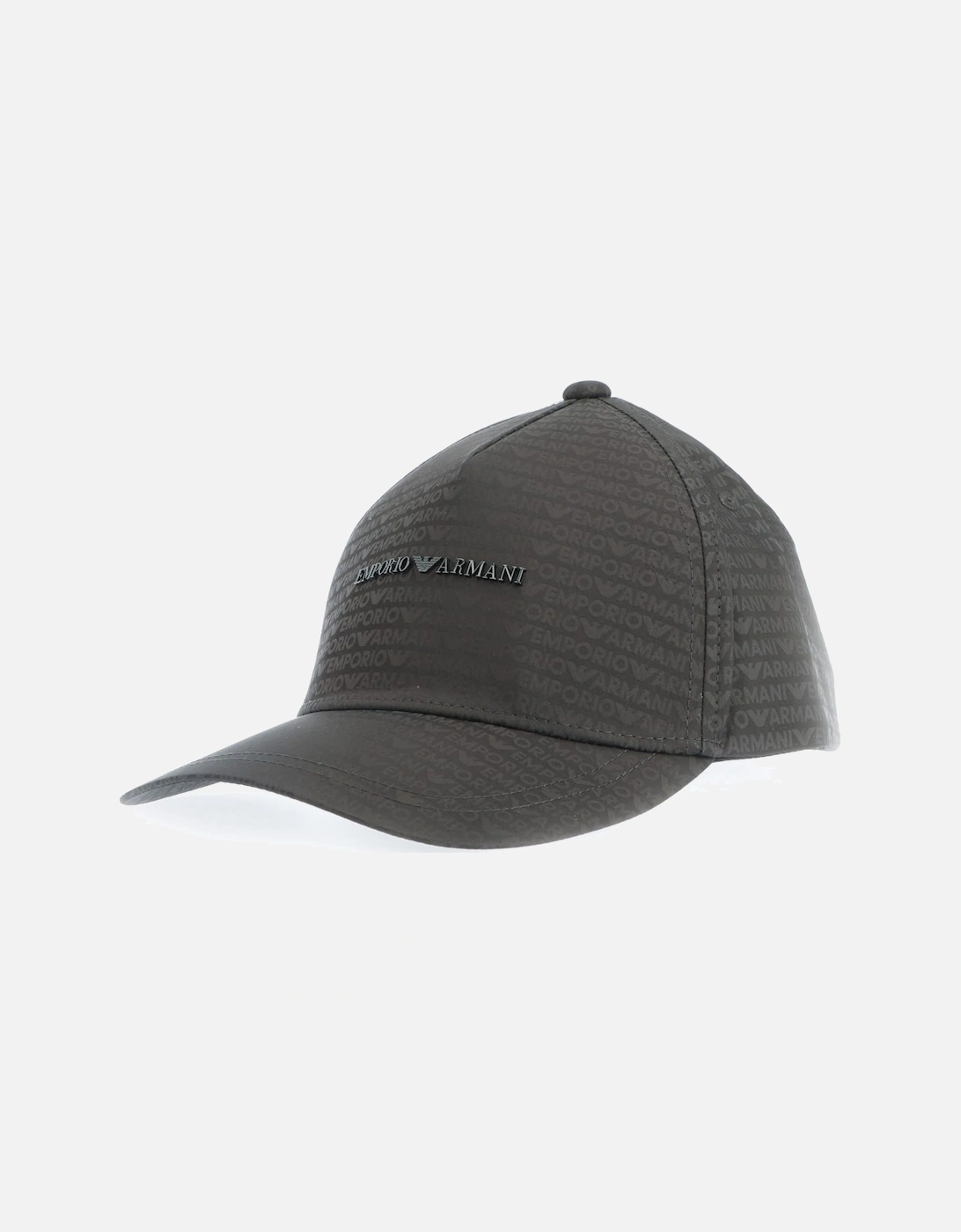 Nylon Allover Jacquard Logo Baseball Cap