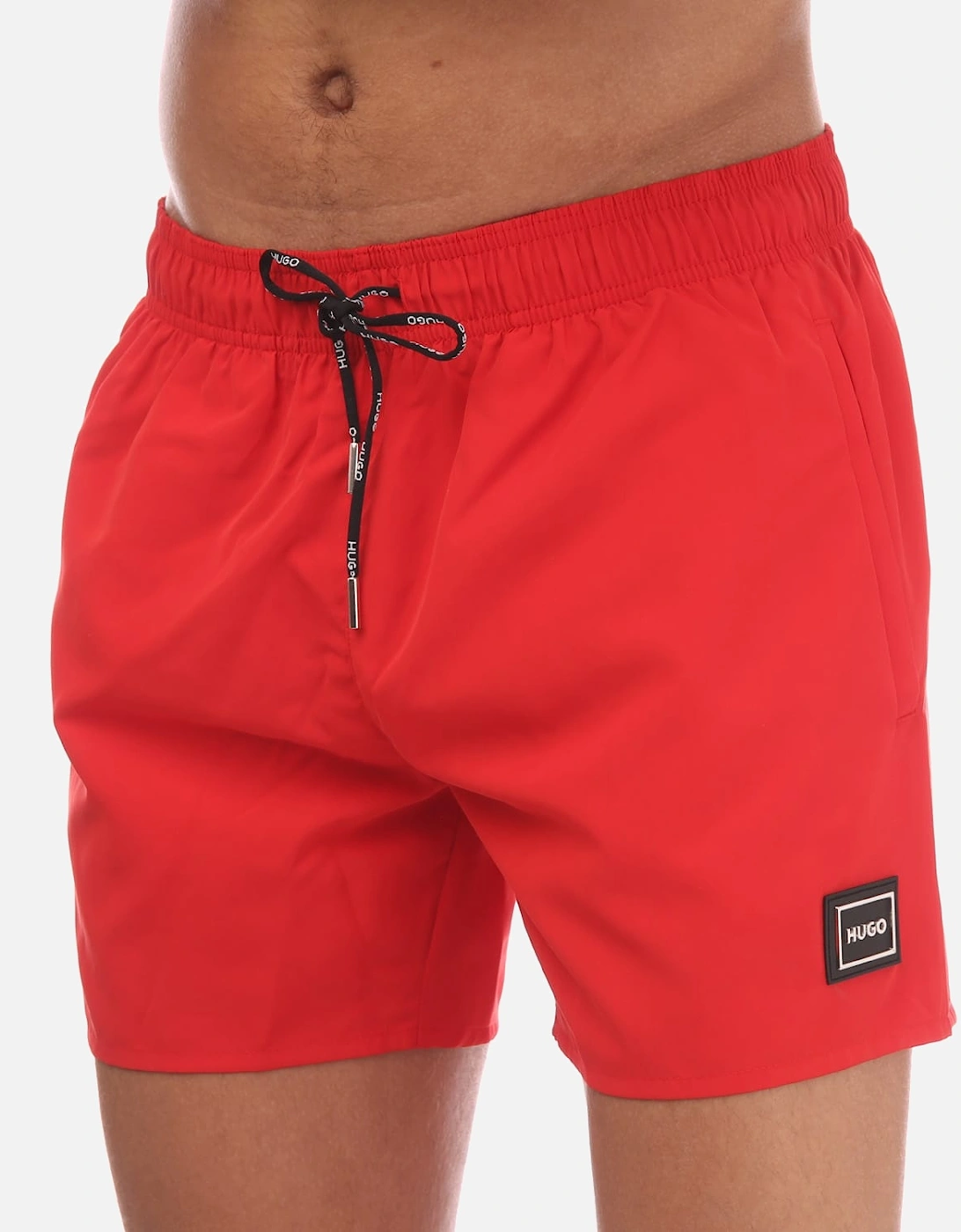 Swim Short with Metal Logo & Branding, 4 of 3