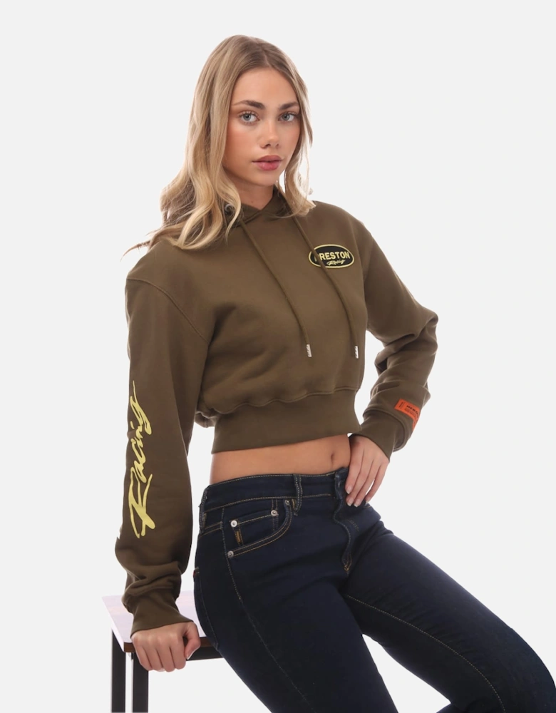 Preston Racing Cropped Hoodie