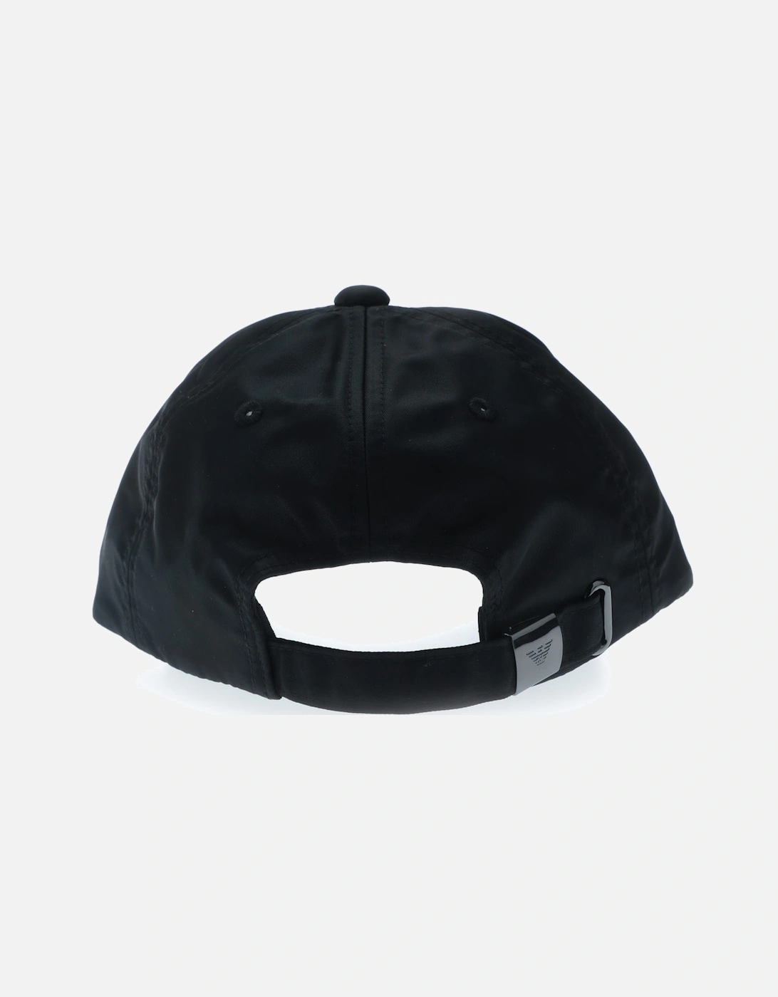 Nylon Baseball Cap with Eagle Plate