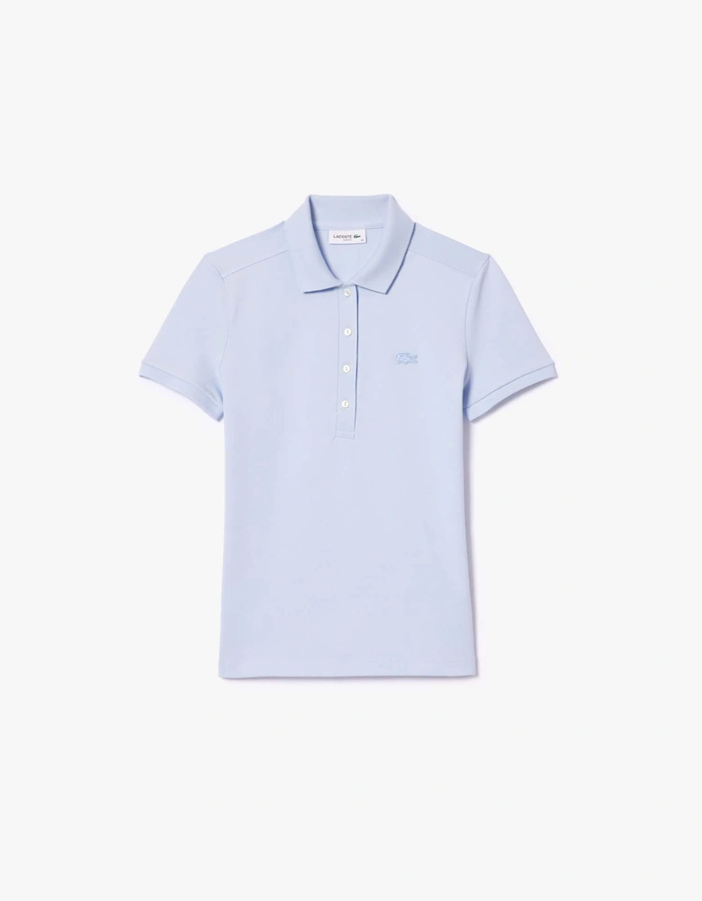 Slim-Fit Stretch Mini Piqué Polo Shirt