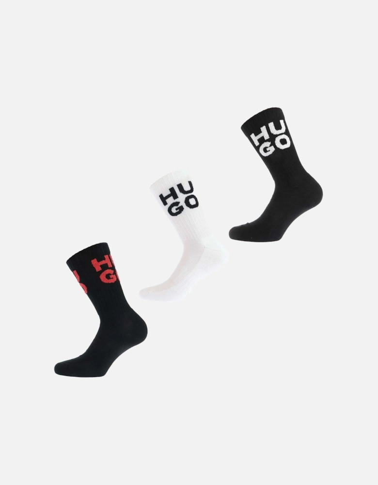 3 Pack of Logo Socks