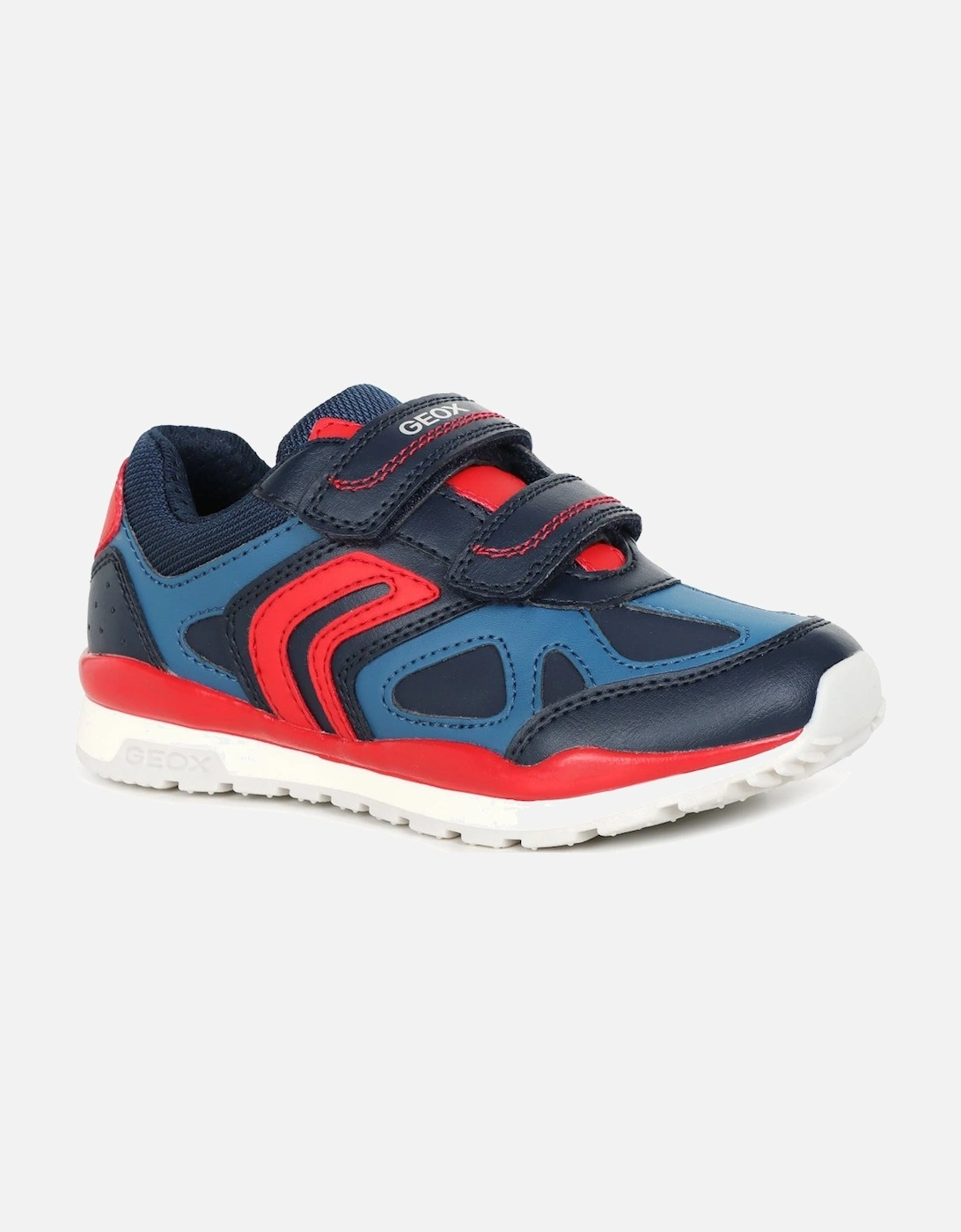 Geox Girl's Junior Pavel Kids Trainers - Navy - Size: 13/F (Standard)