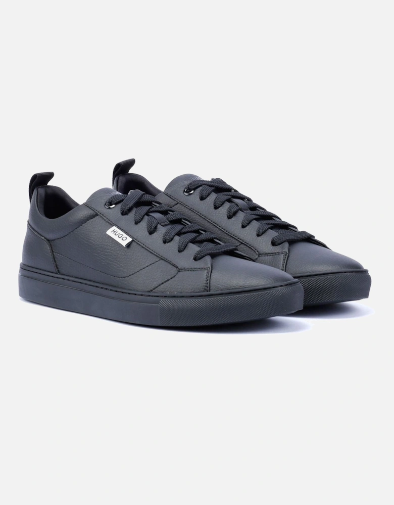 Hugo Morrie Tennis Men's Black Mono Trainers