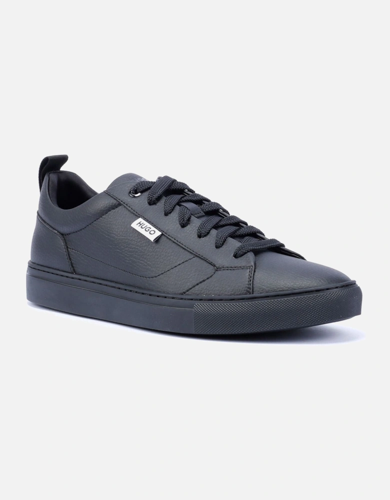 Hugo Morrie Tennis Men's Black Mono Trainers