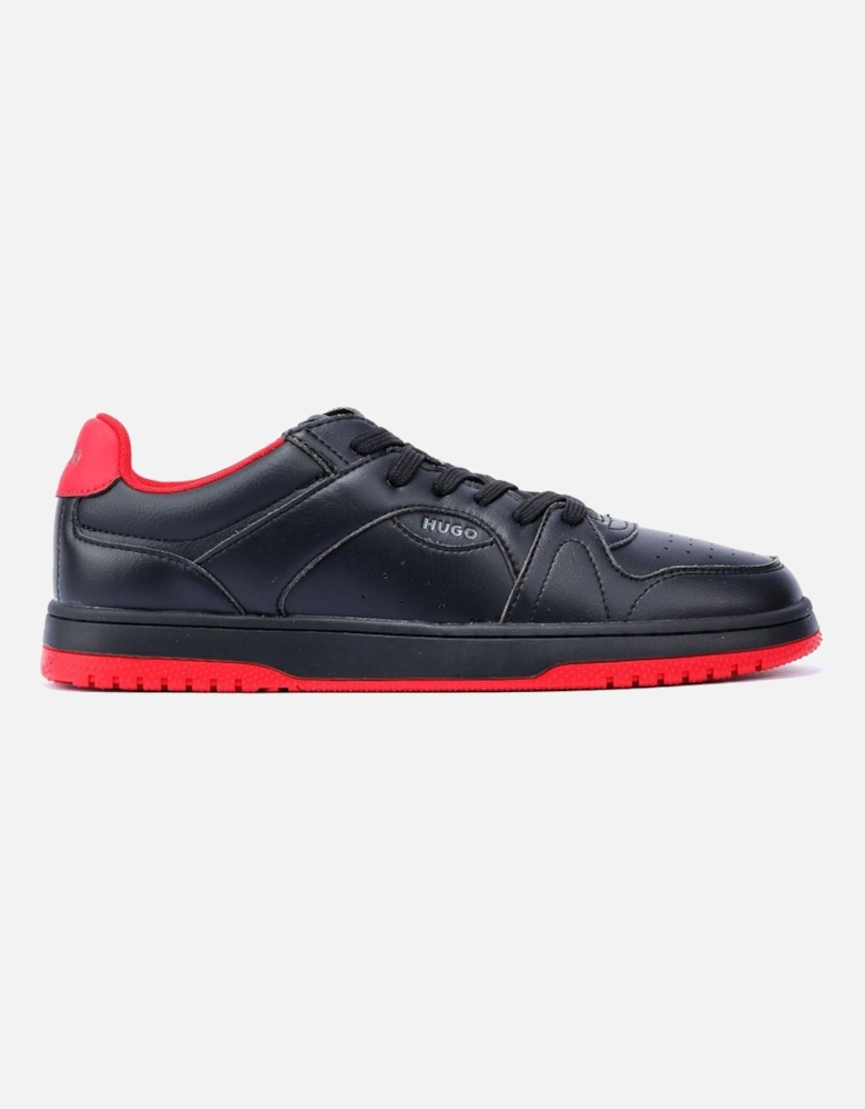 Hugo Hadrian Tennis Men's Black/Red Trainers