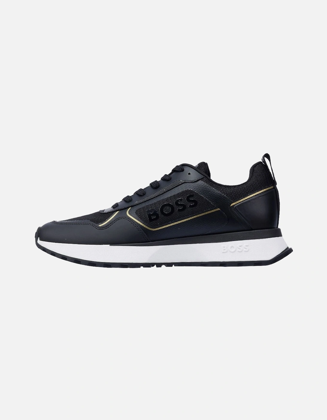 Boss Jonah Runn Men's Black/Gold Trainers