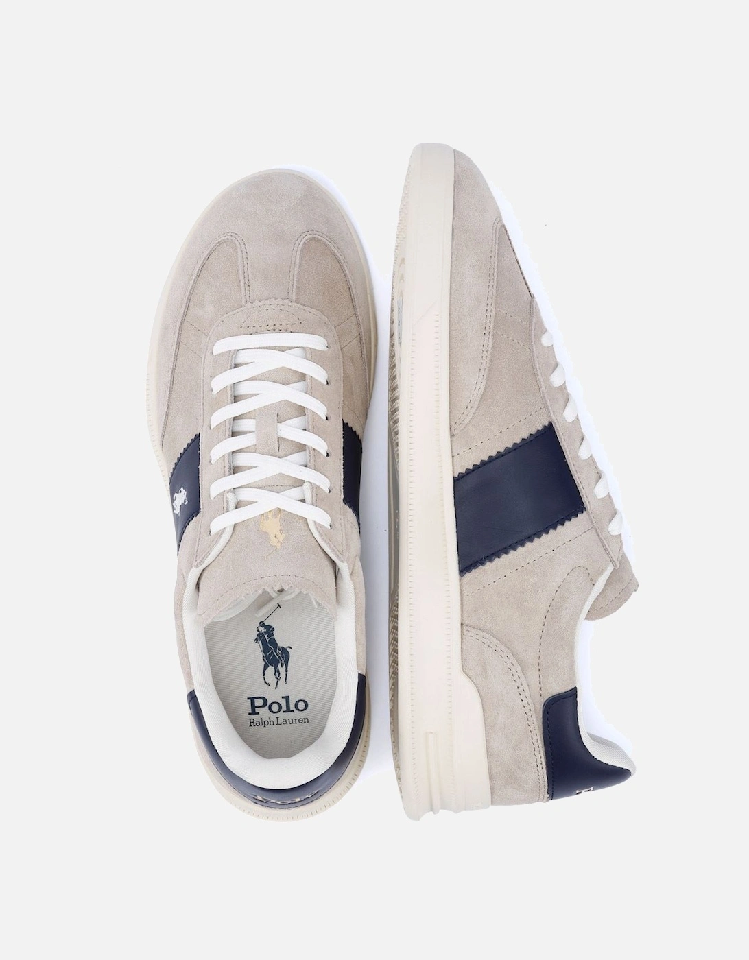 Heritage Area Suede Men's Beige Trainers