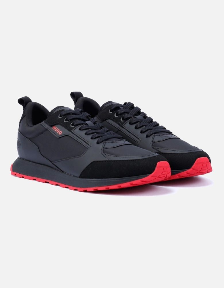 Hugo Icelin Runn Men's Black/Red Trainers