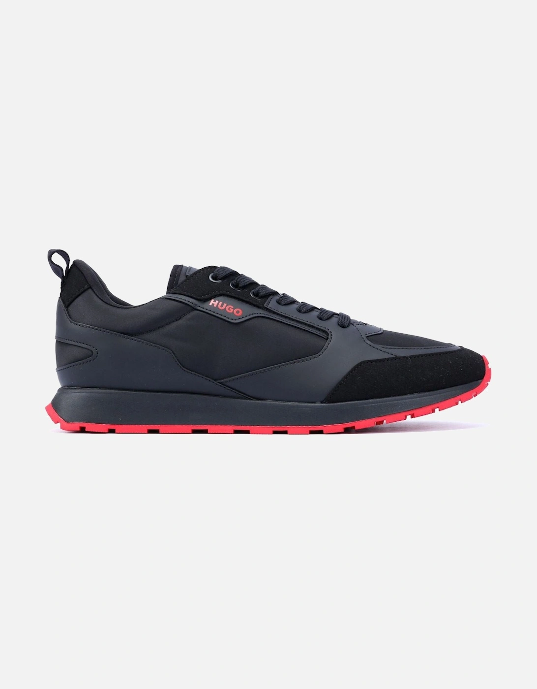 Hugo Icelin Runn Men's Black/Red Trainers