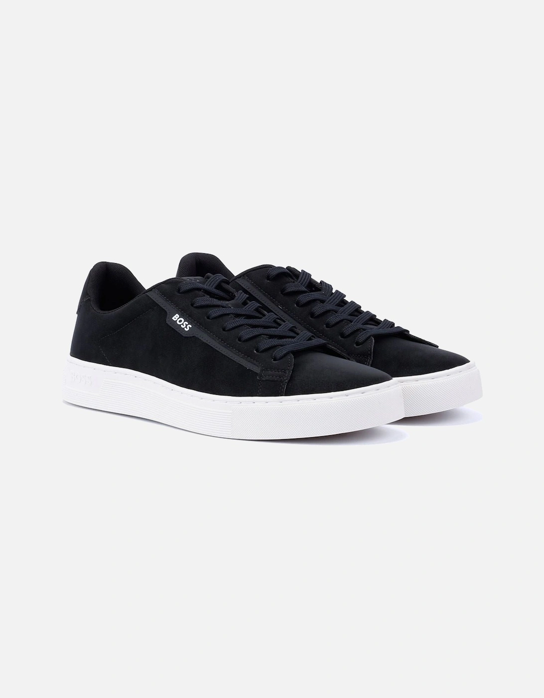 Boss Rhys Tennis Men's Black/White Trainers, 9 of 8