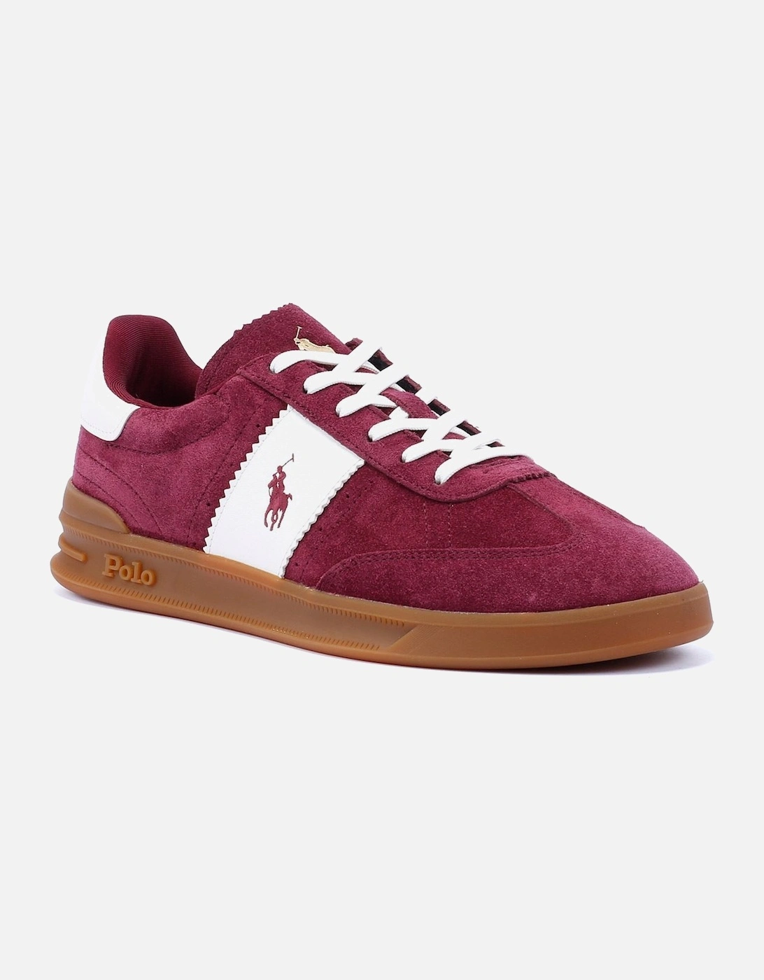 - 809954903004 MENS HRT AERA SNEAKERS WINE/WHITE