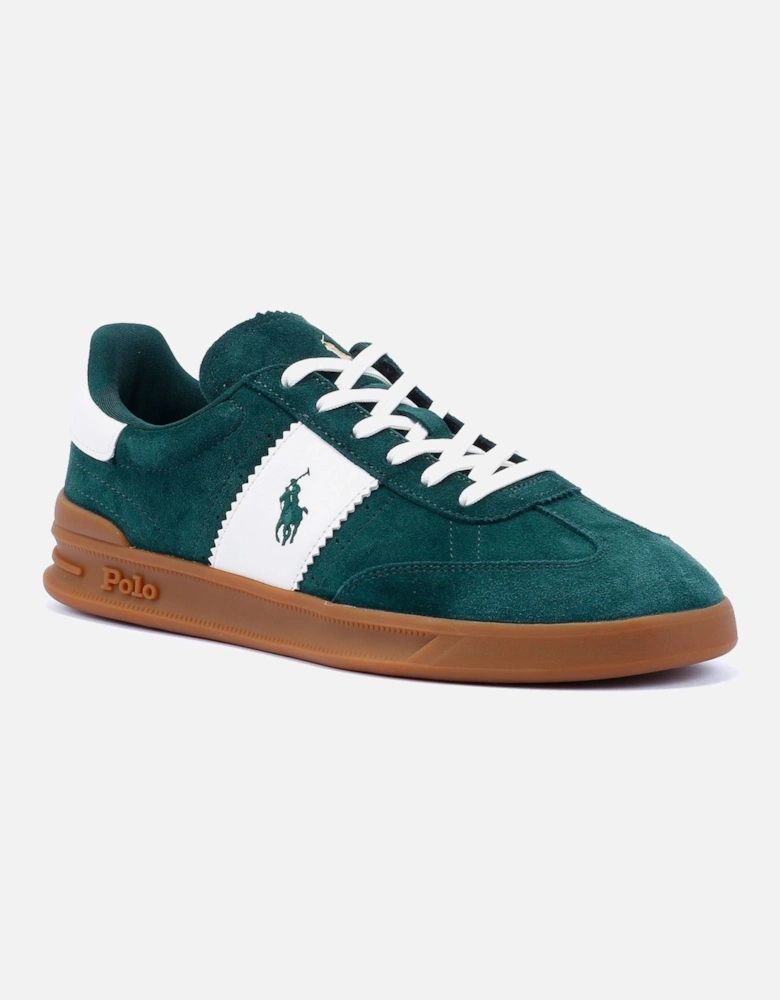 Heritage Area Suede Men's Green/White Trainers