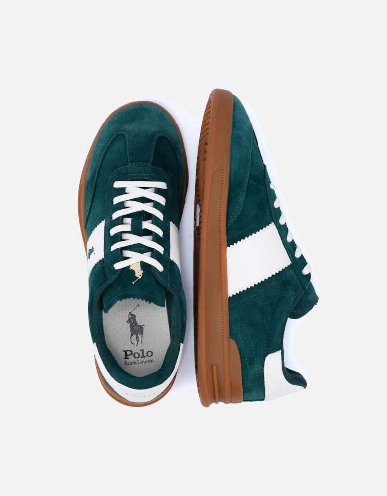 Heritage Area Suede Men's Green/White Trainers