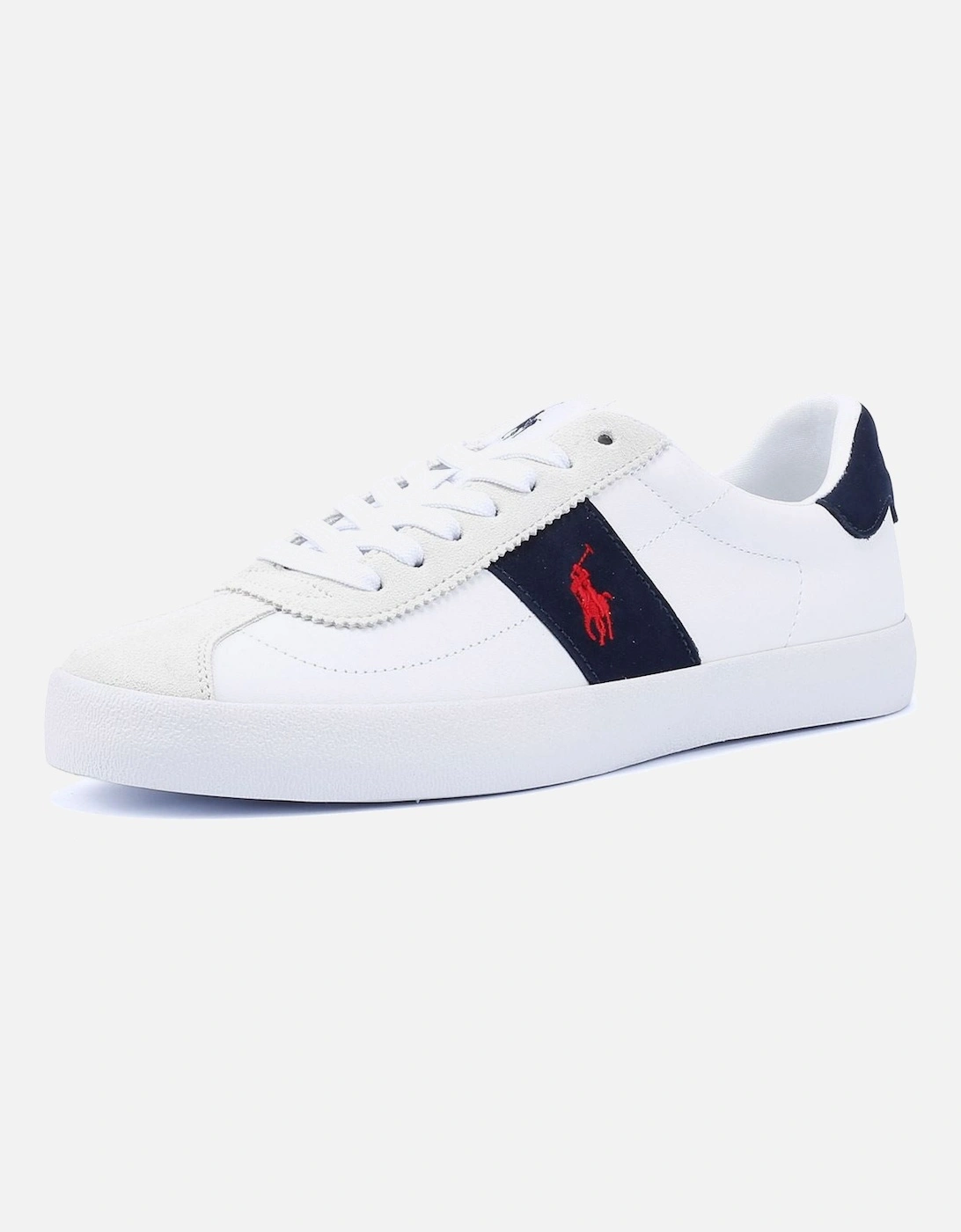 - 816945264003 MENS COURT VULC II WHITE/NAVY/RED