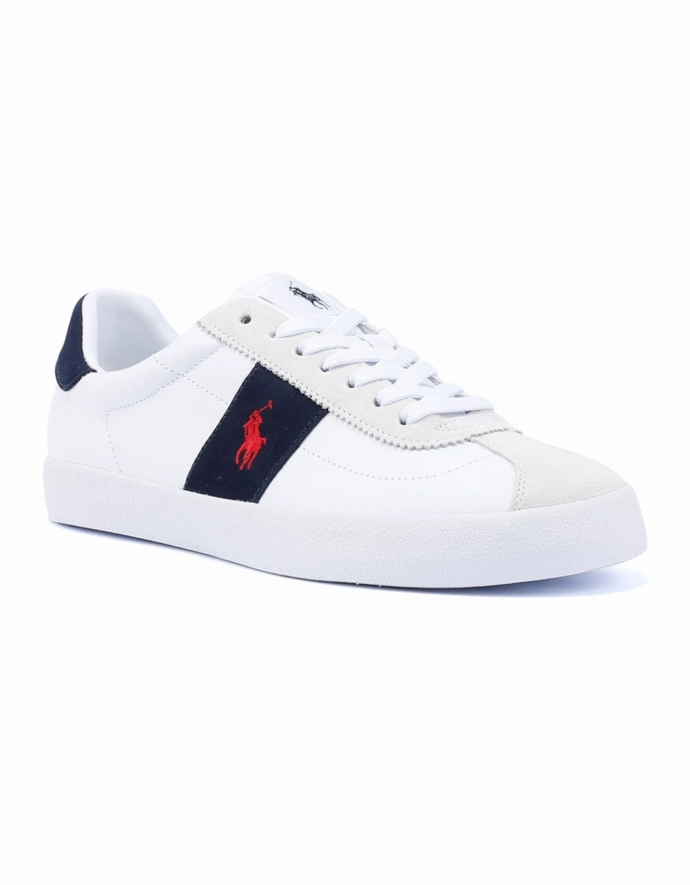 - 816945264003 MENS COURT VULC II WHITE/NAVY/RED