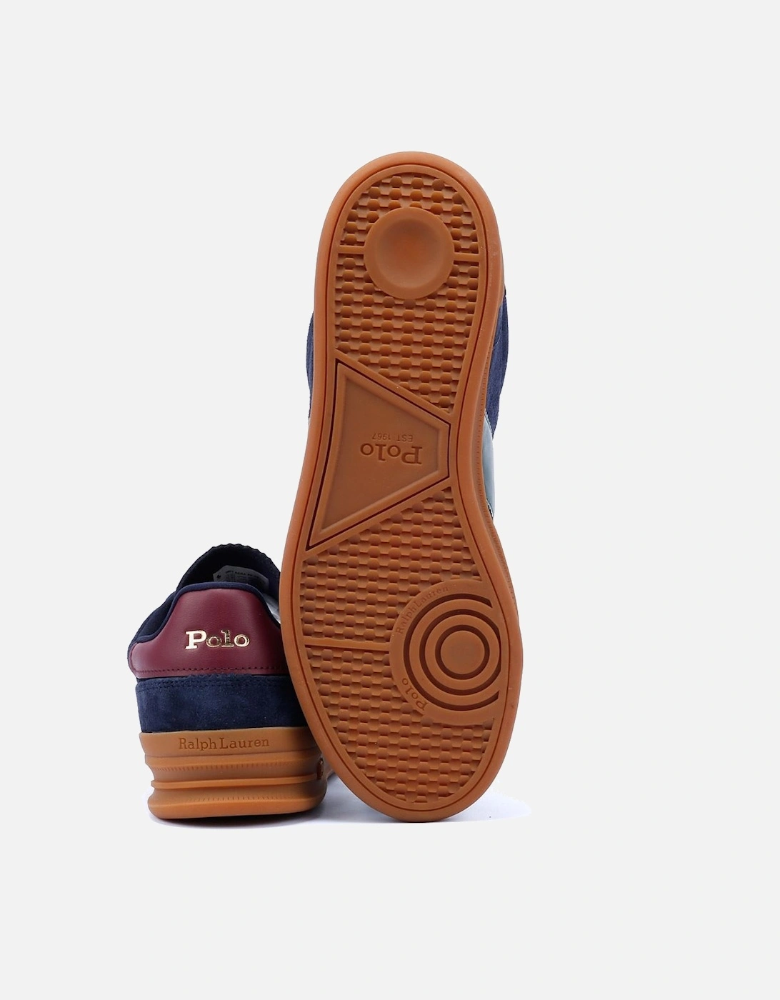 Heritage Area Suede Men's Navy Trainers