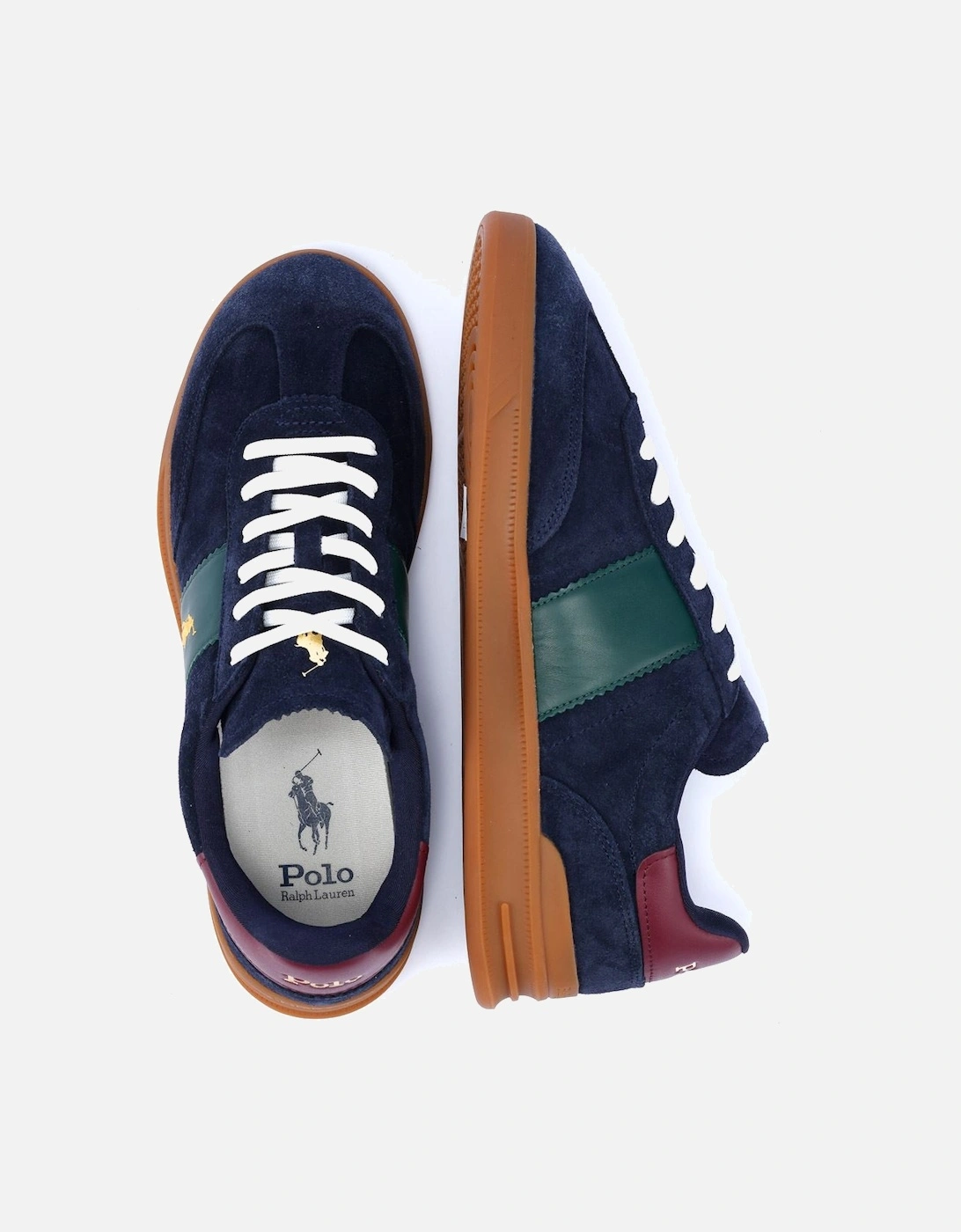 Heritage Area Suede Men's Navy Trainers