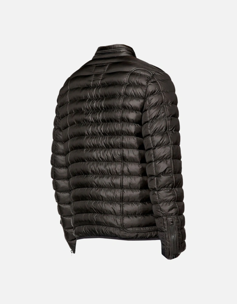 Plain Black Padded Jacket