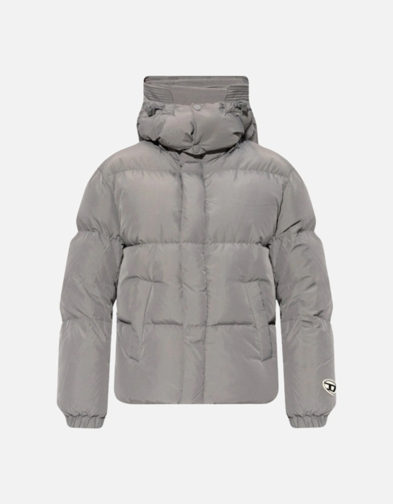 Plain Grey Winter Jacket