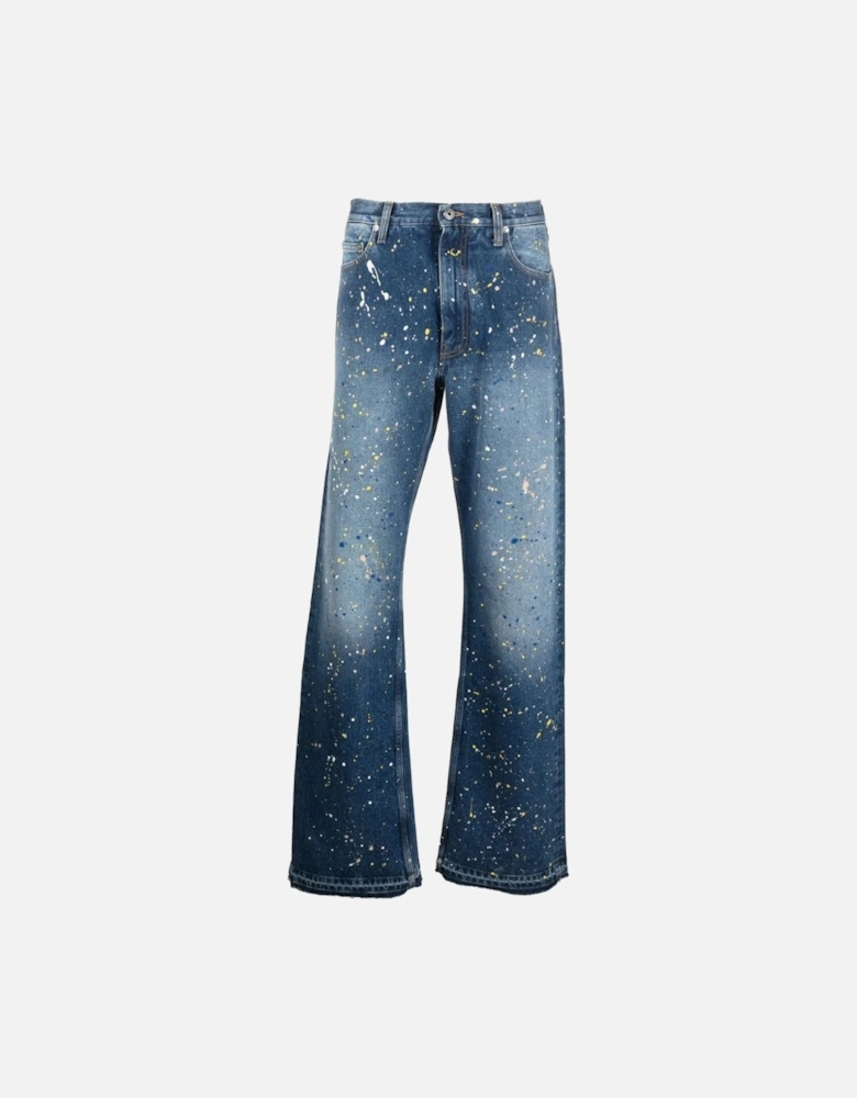 Paint Relax Slim Fit Blue Jeans