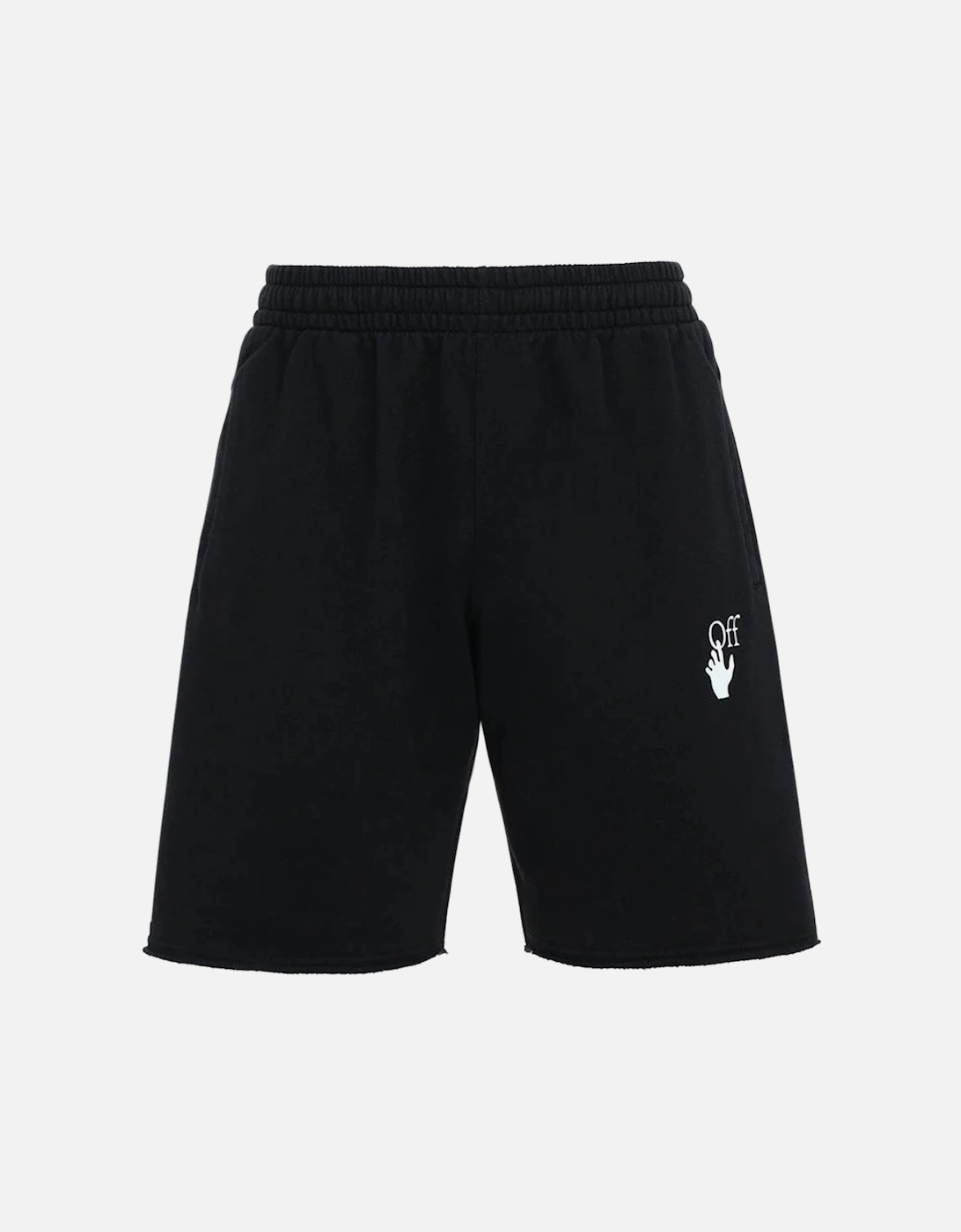 90'S Logo Black Sweat Shorts, 3 of 2