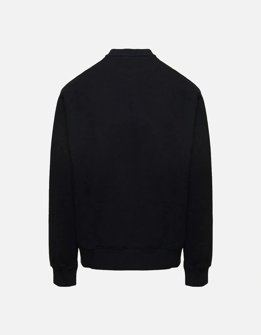 OW Logo Slim Fit Black Sweatshirt