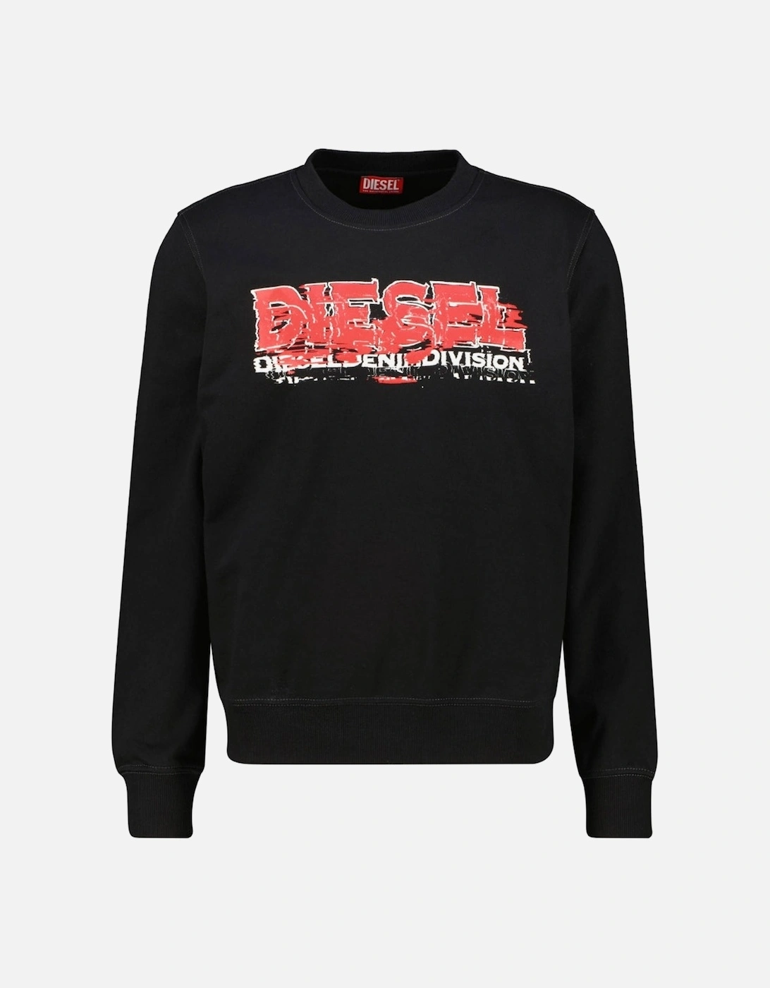 Stamp Division Logo Black Sweatshirt, 3 of 2