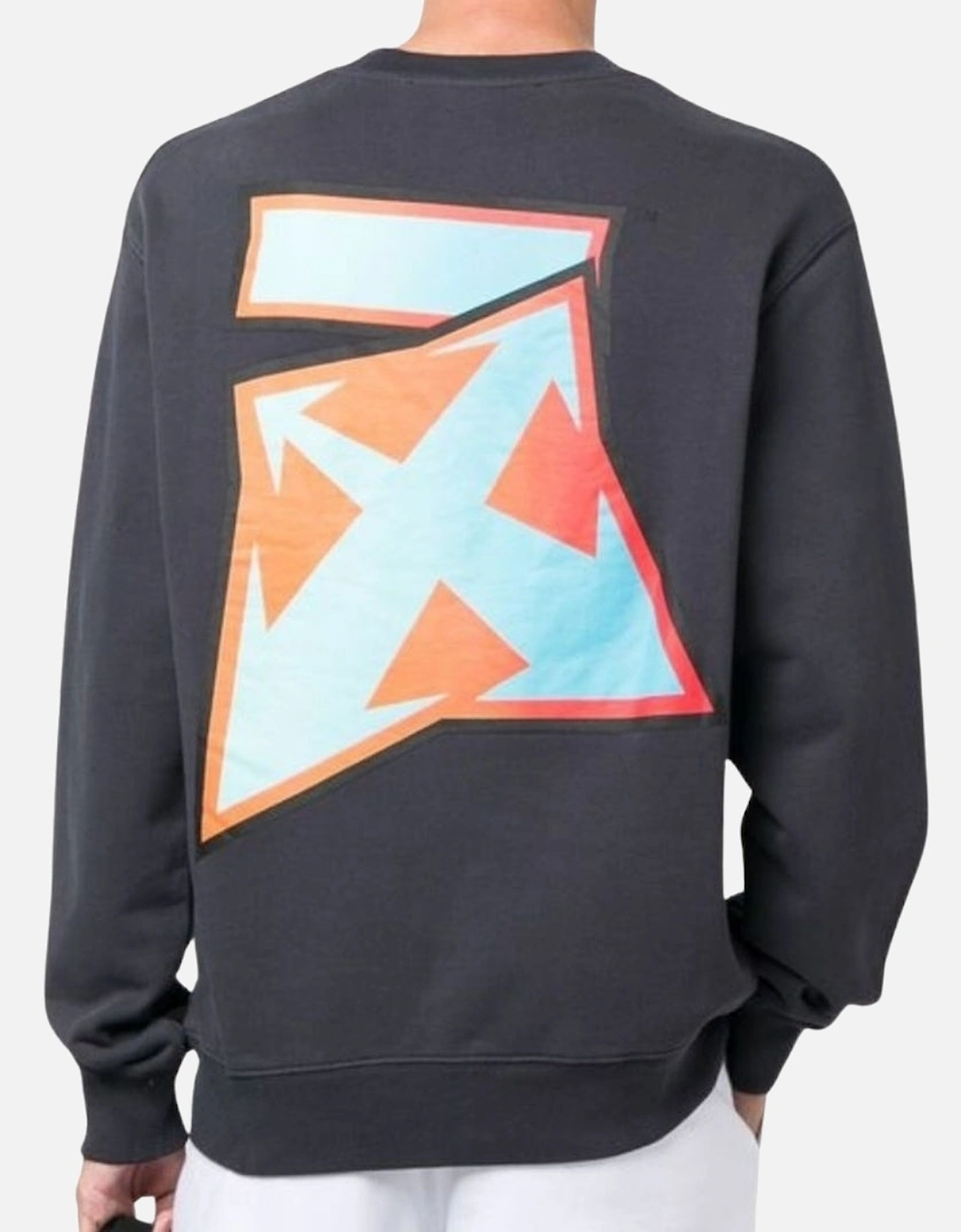 Thunder Skate Fit Crewneck Navy Blue Sweatshirt