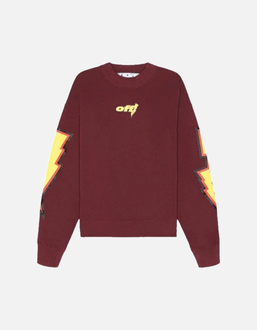 Thunder Stable Skate Fit Crewneck Burgundy Sweatshirt, 3 of 2