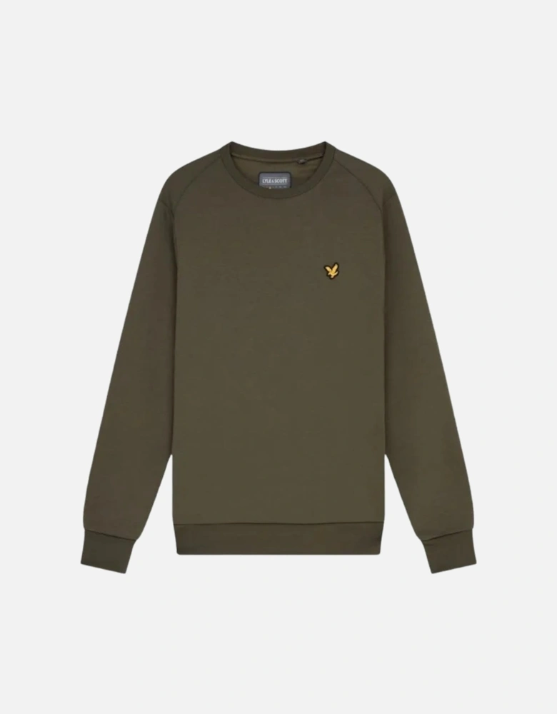 Lyle & Scott Plain Cactus Green Sweatshirt