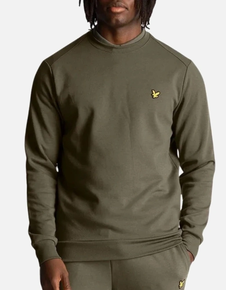 Lyle & Scott Plain Cactus Green Sweatshirt