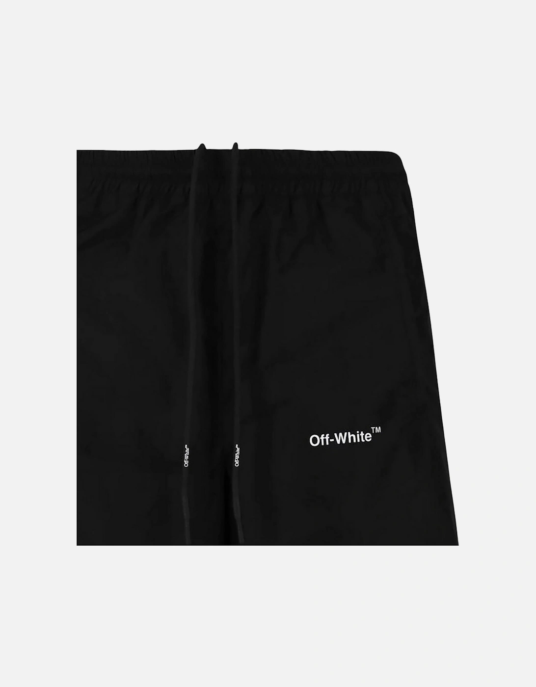 Diag Outline Black Track Shorts