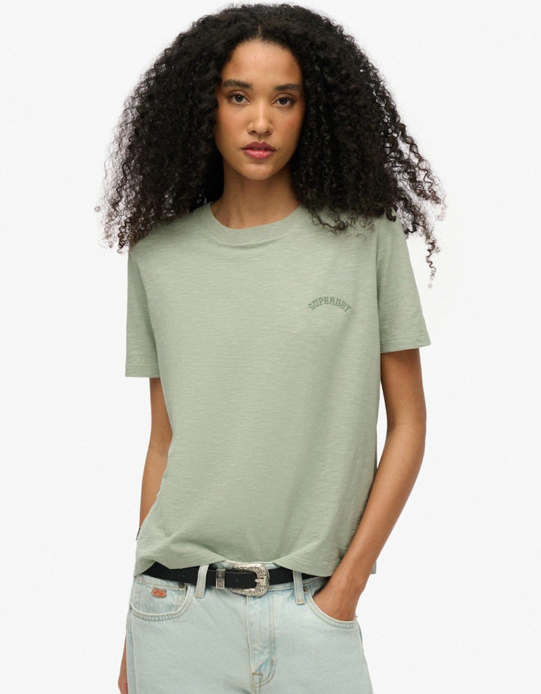 Essential Logo Washed T-Shirt - Green