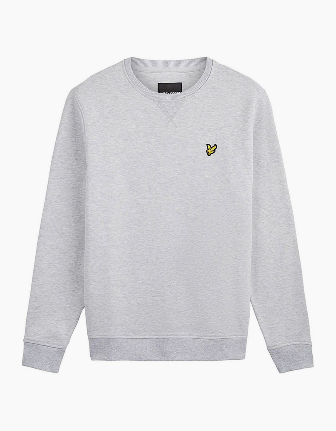 Men's Lyle & Scott Plain Grey Sweatshirt - Size: 36