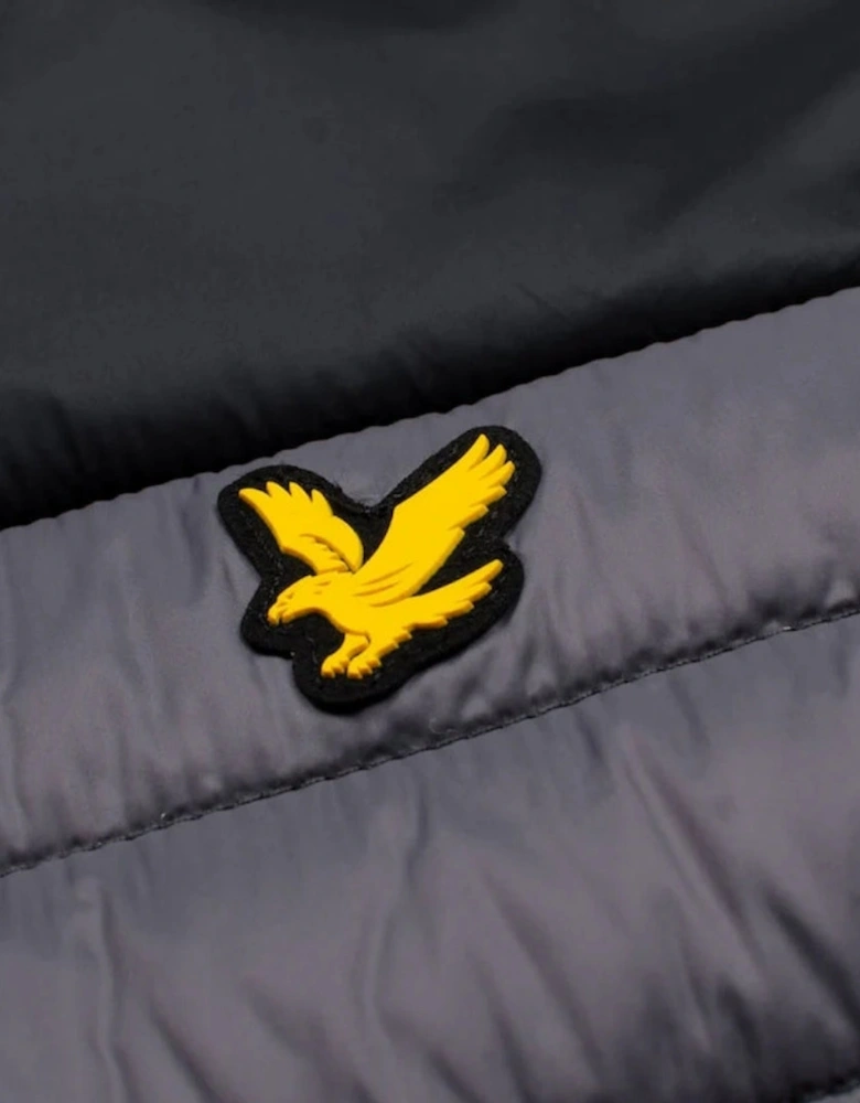 Lyle & Scott Back Stretch Quilted Grey Jacket