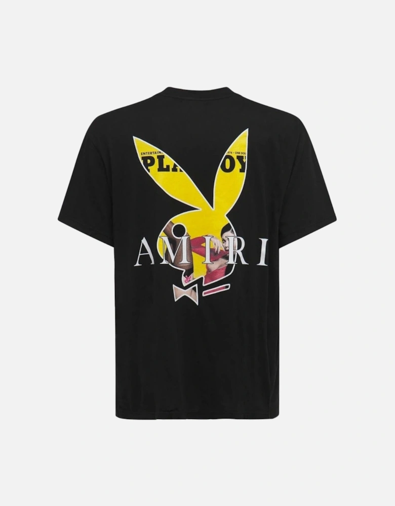 Playboy Cover Logo Black T-Shirt