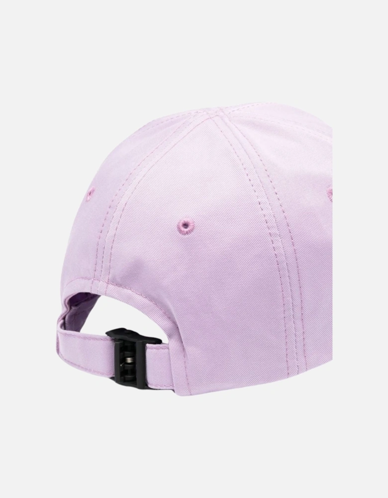 Helvetica Logo Baseball Cap Purple Hat