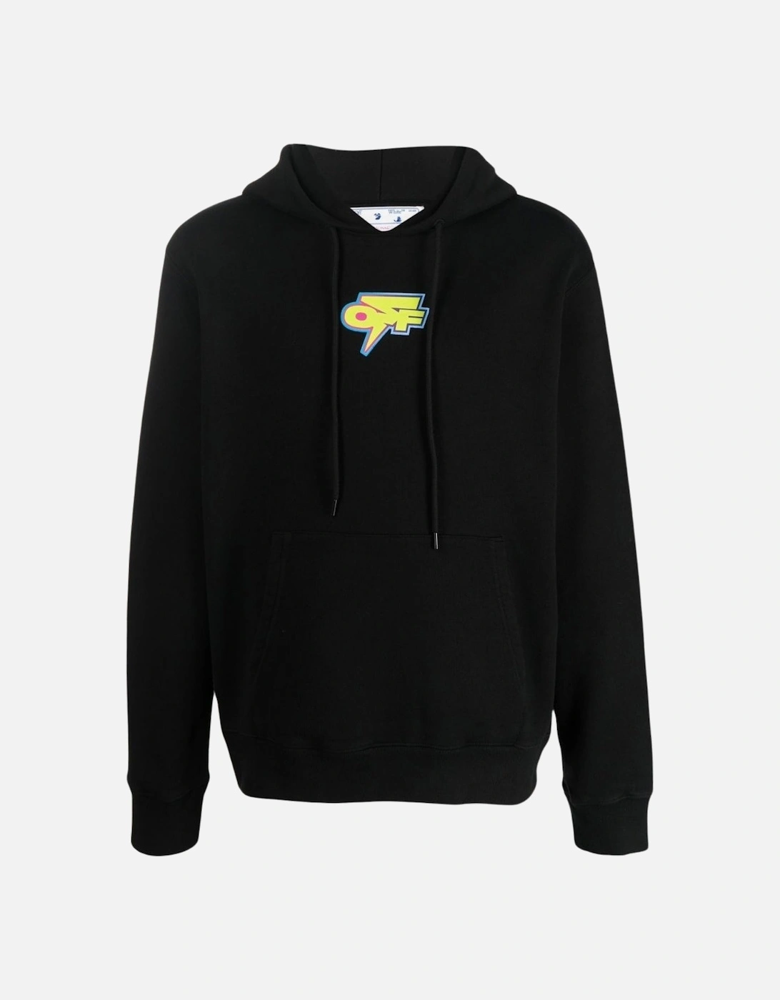 Dedrade Thunder Logo Slim Fit Black Hoodie, 3 of 2