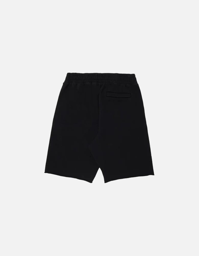 OW Logo Black Sweat Shorts