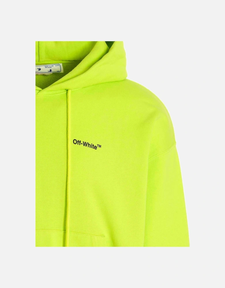 Caravaggio Arrow Over Lime Green Hoodie