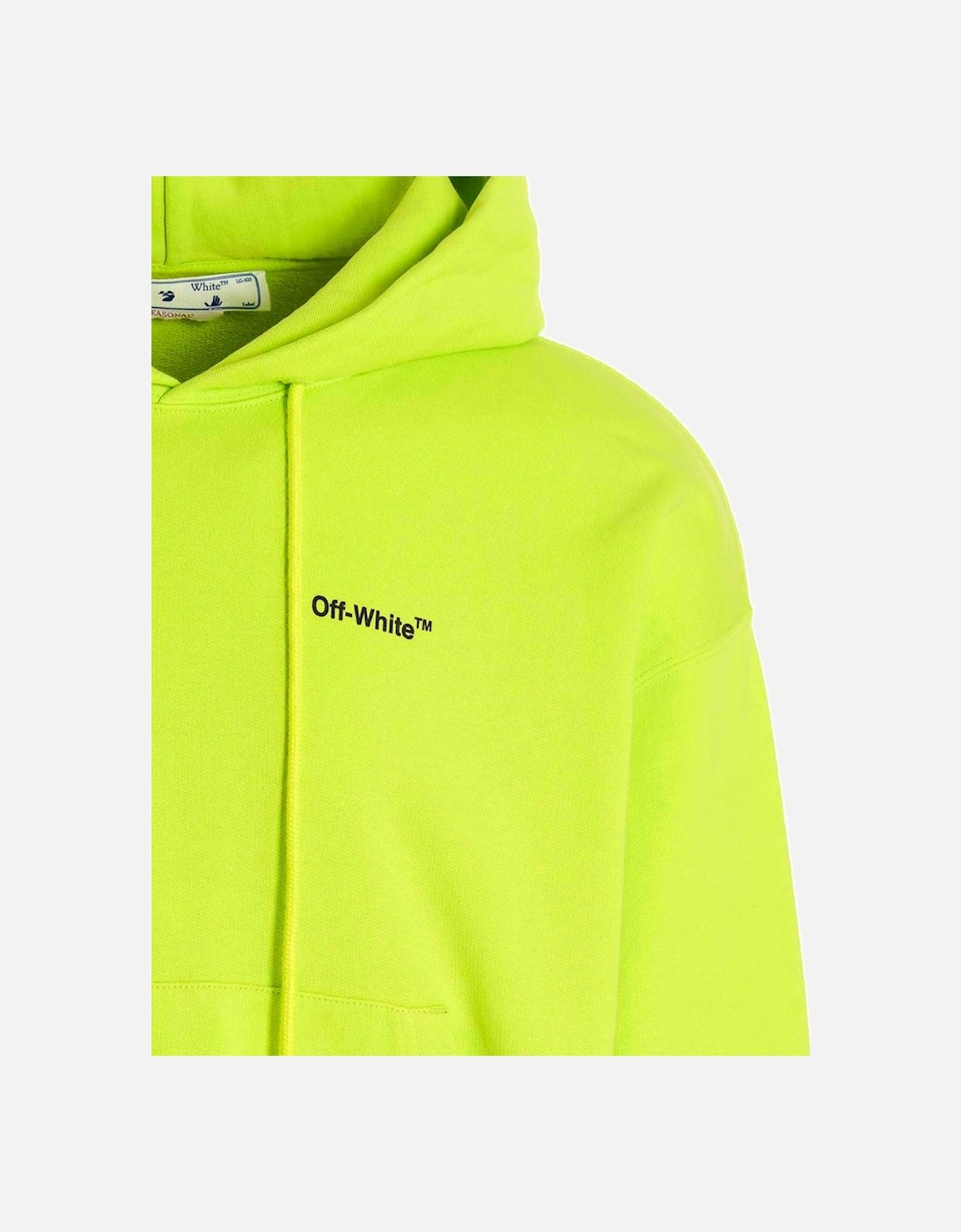 Caravaggio Arrow Over Lime Green Hoodie