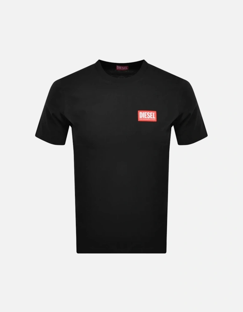 Red Box Logo Black T-Shirt