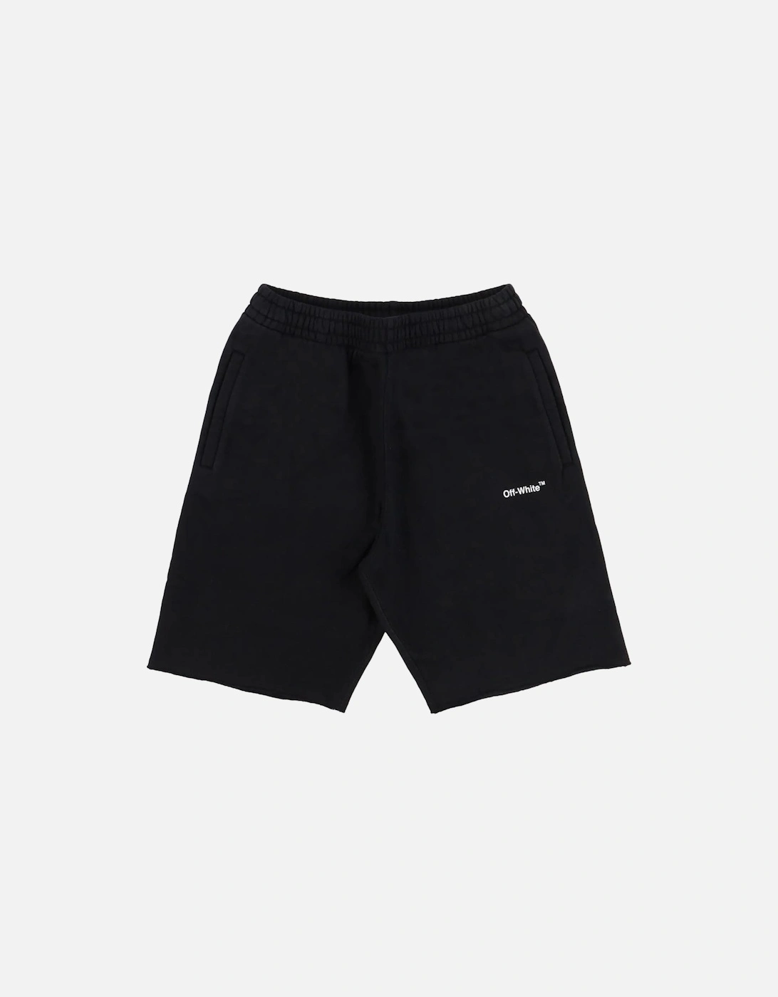 Outline Marker Arrow Black Sweat Shorts, 3 of 2