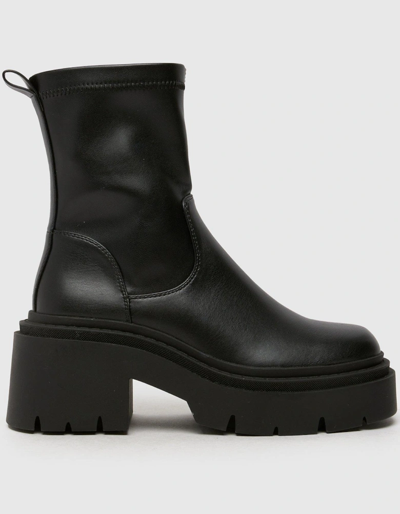 Aleah Chunky Sock Boot - Black