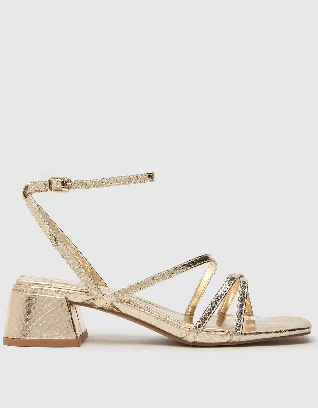 Sander Strappy Sandals - Gold, 2 of 1