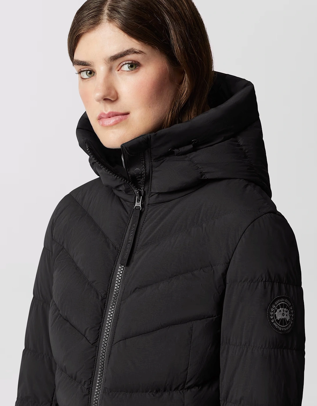 Womens Clair Coat Black